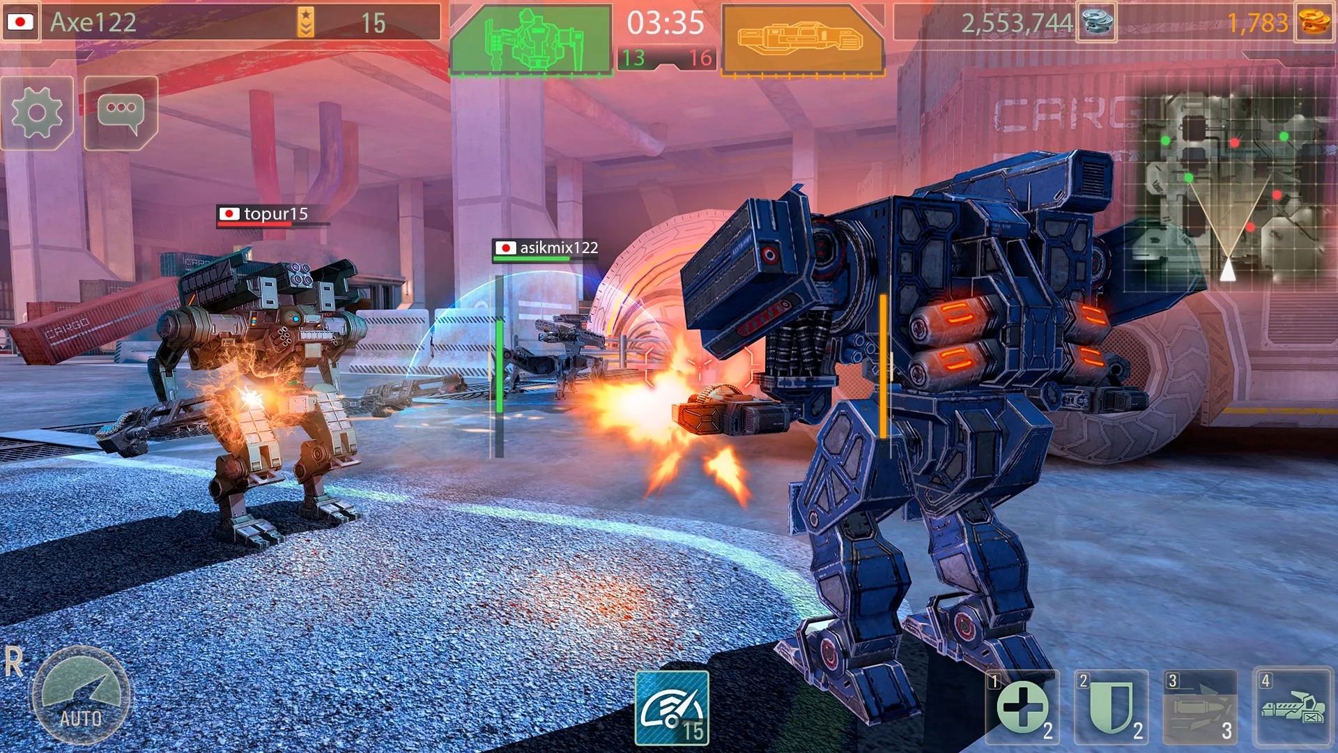 WWR: Warfare Robots Online screenshot 4