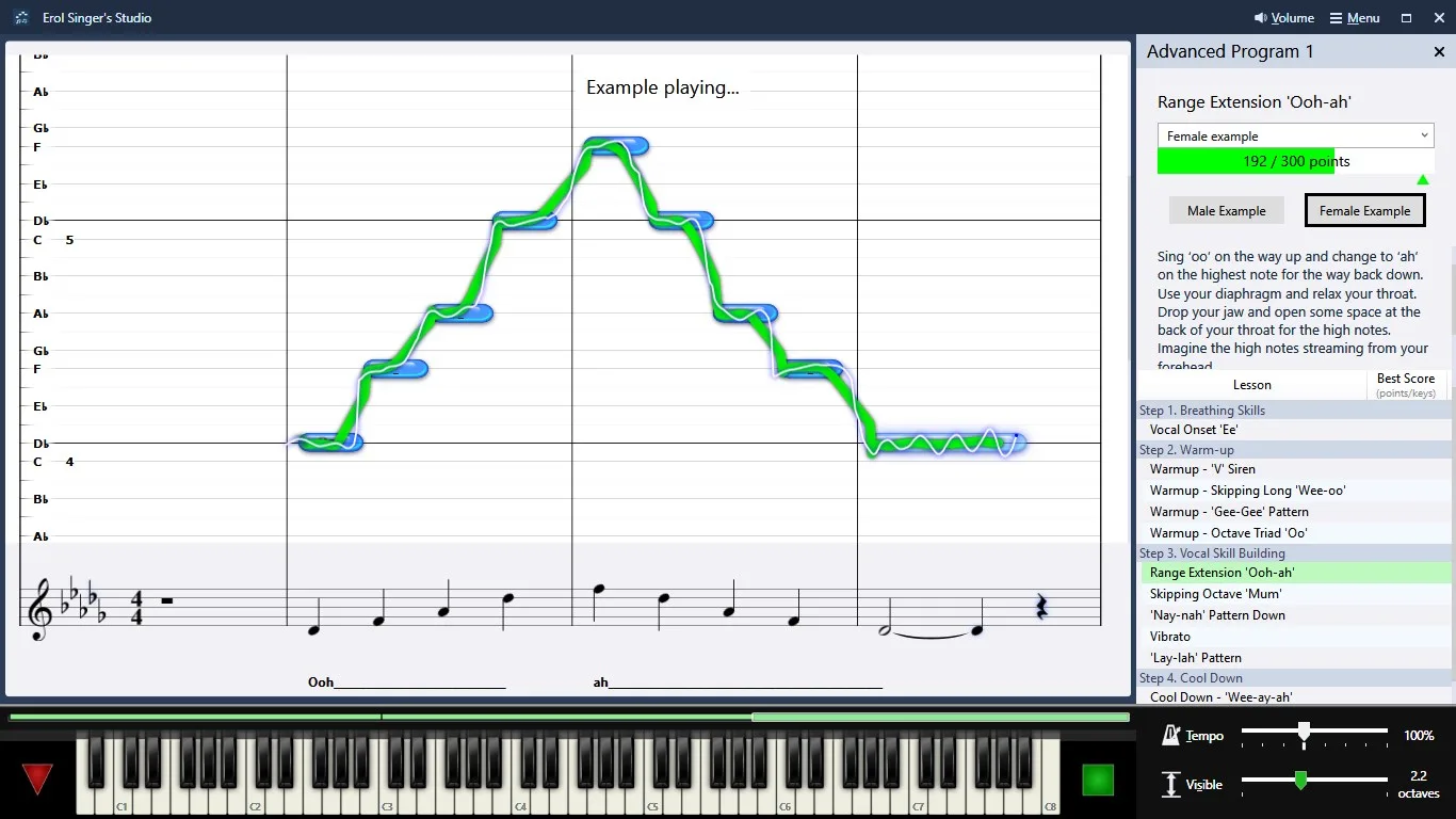Erol Singer's Studio - Learn to Sing / Voice Lessons screenshot 4