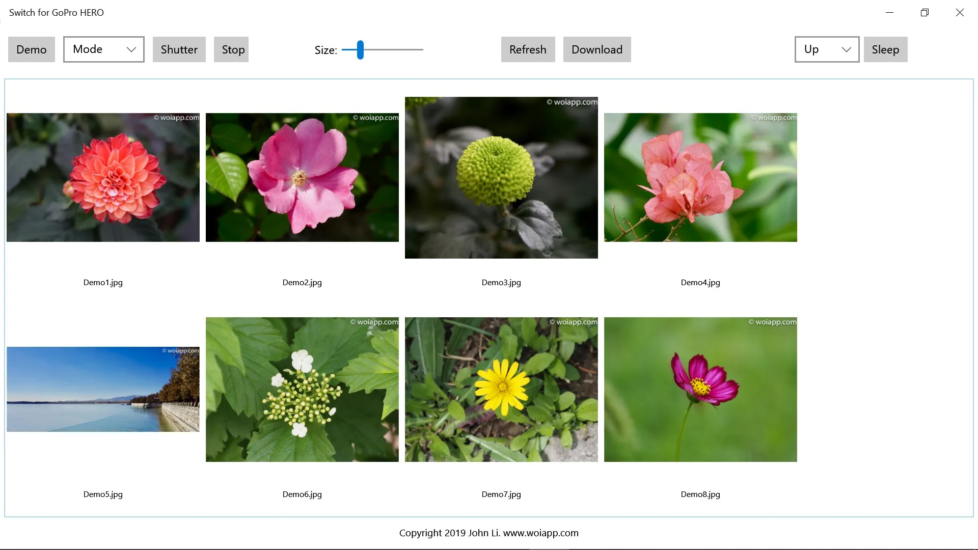 Switch for action cameras screenshot 1