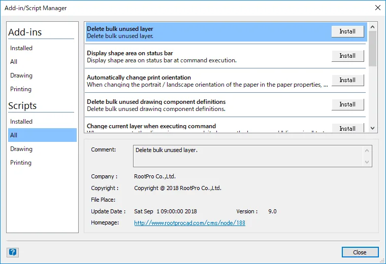 RootPro CAD screenshot 1
