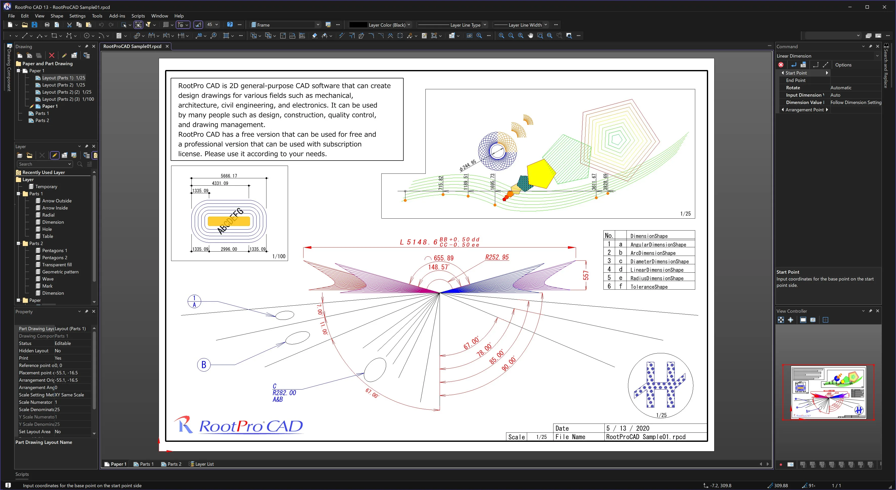 RootPro CAD screenshot 2
