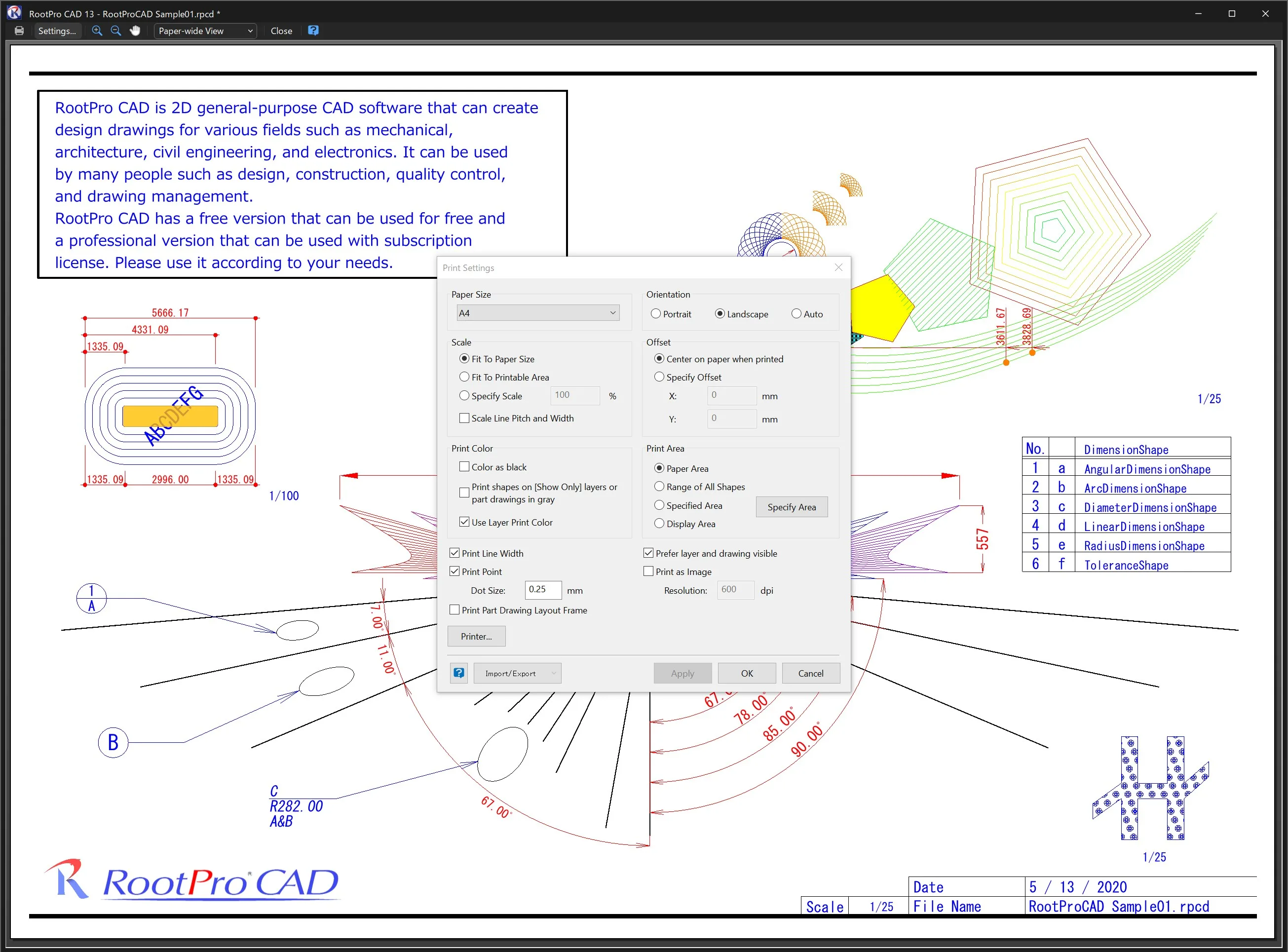 RootPro CAD screenshot 5
