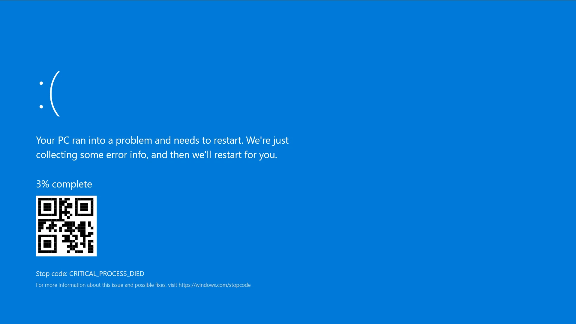 FakeBlueScreen screenshot 2