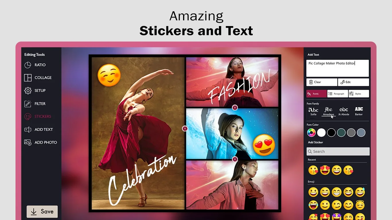 Pic Collage Maker & Photo Editor screenshot 1