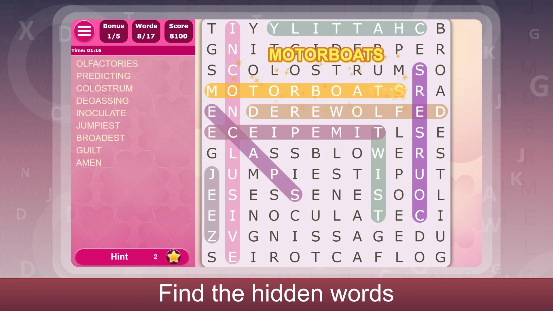 Amazing Word Search screenshot 2