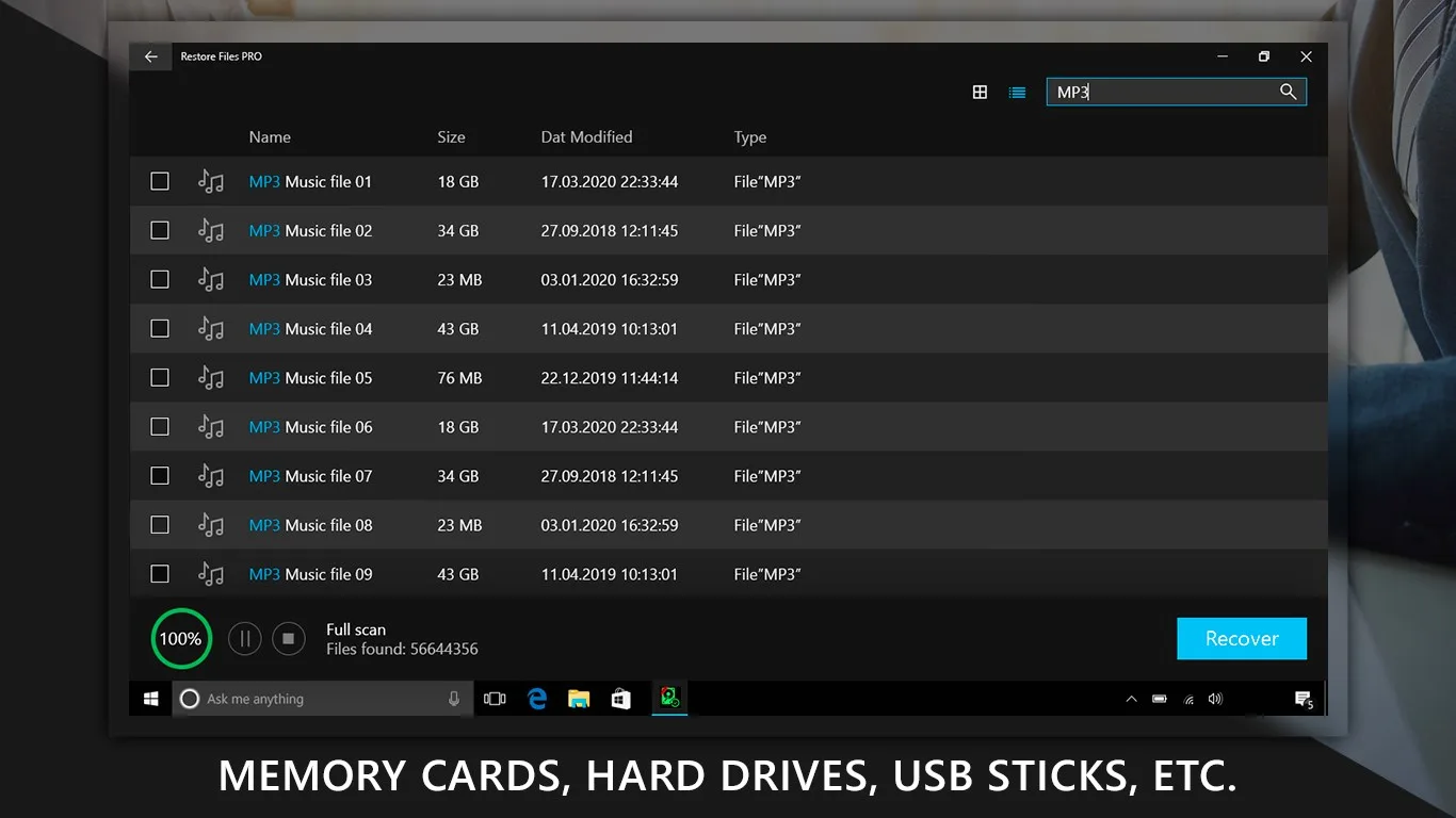 Restore Files PRO screenshot 5