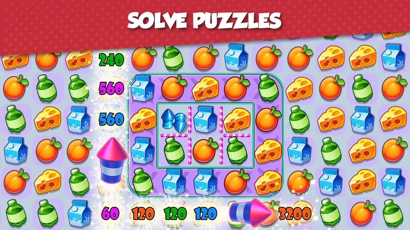 Supermarket Mania - Match 3: Shopping Adventure Frenzy screenshot 1
