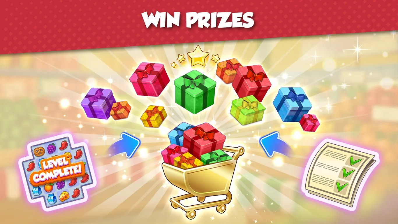 Supermarket Mania - Match 3: Shopping Adventure Frenzy screenshot 5