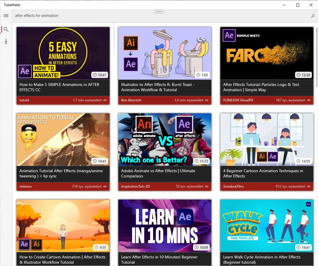 TubeMater Video Downloader and Converter screenshot 1