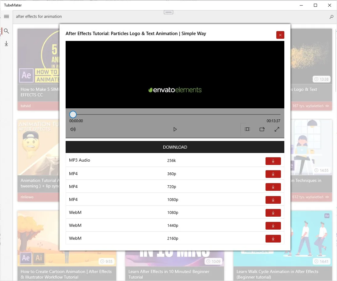 TubeMater Video Downloader and Converter screenshot 2