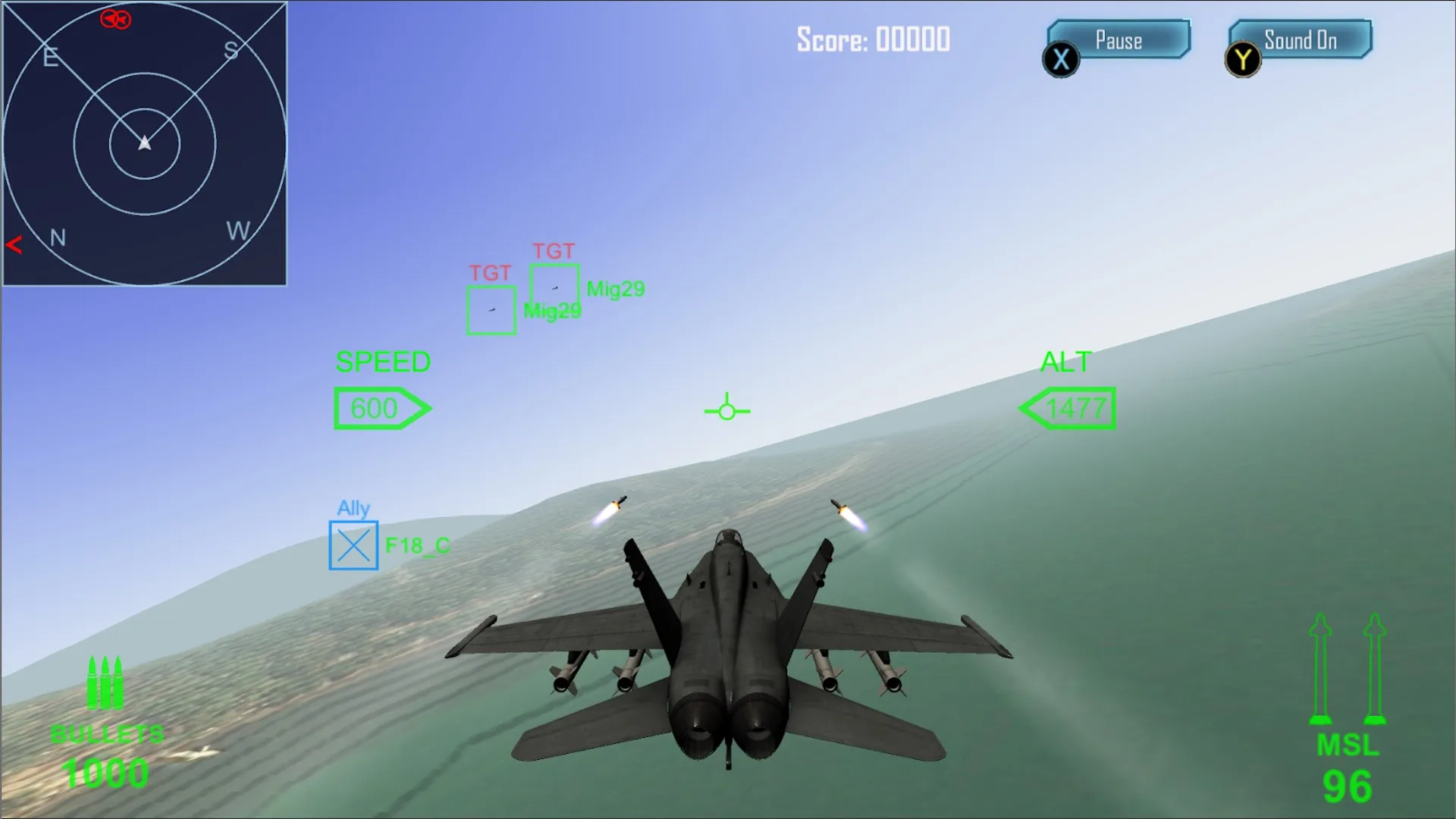 Top Gun Air Combat screenshot 2