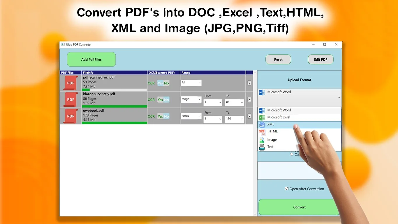 PDF Converter Pro : PDF To DOCX screenshot 4