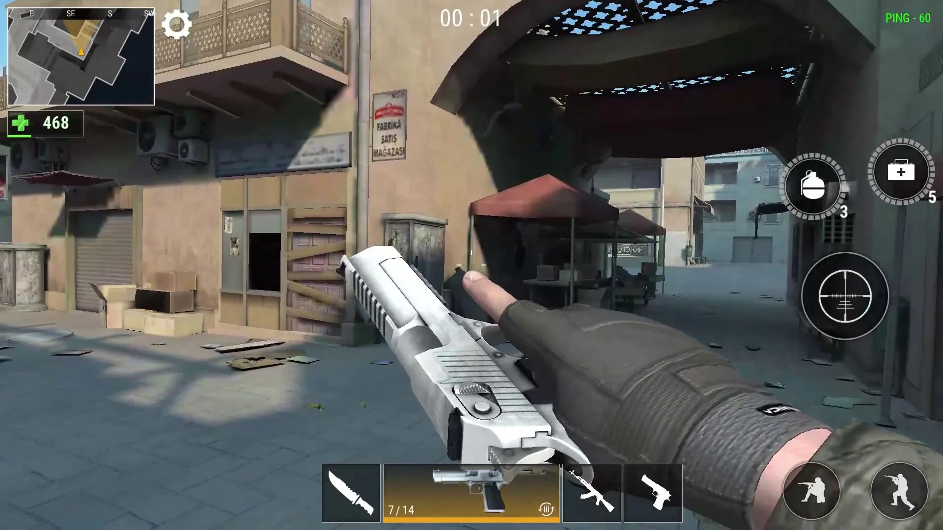Modern Gun: War Shooting Games screenshot 5