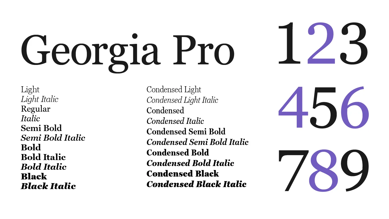 Georgia Pro screenshot 3