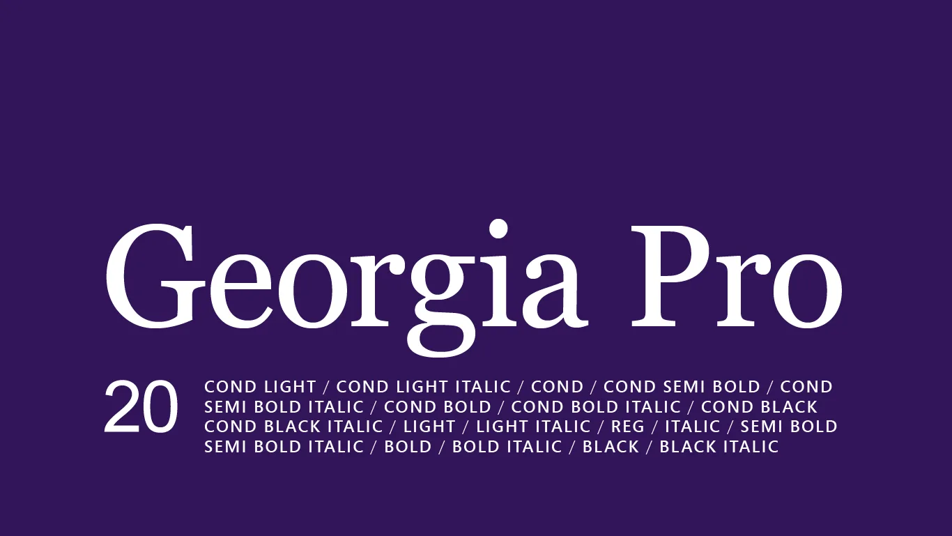 Georgia Pro screenshot 4