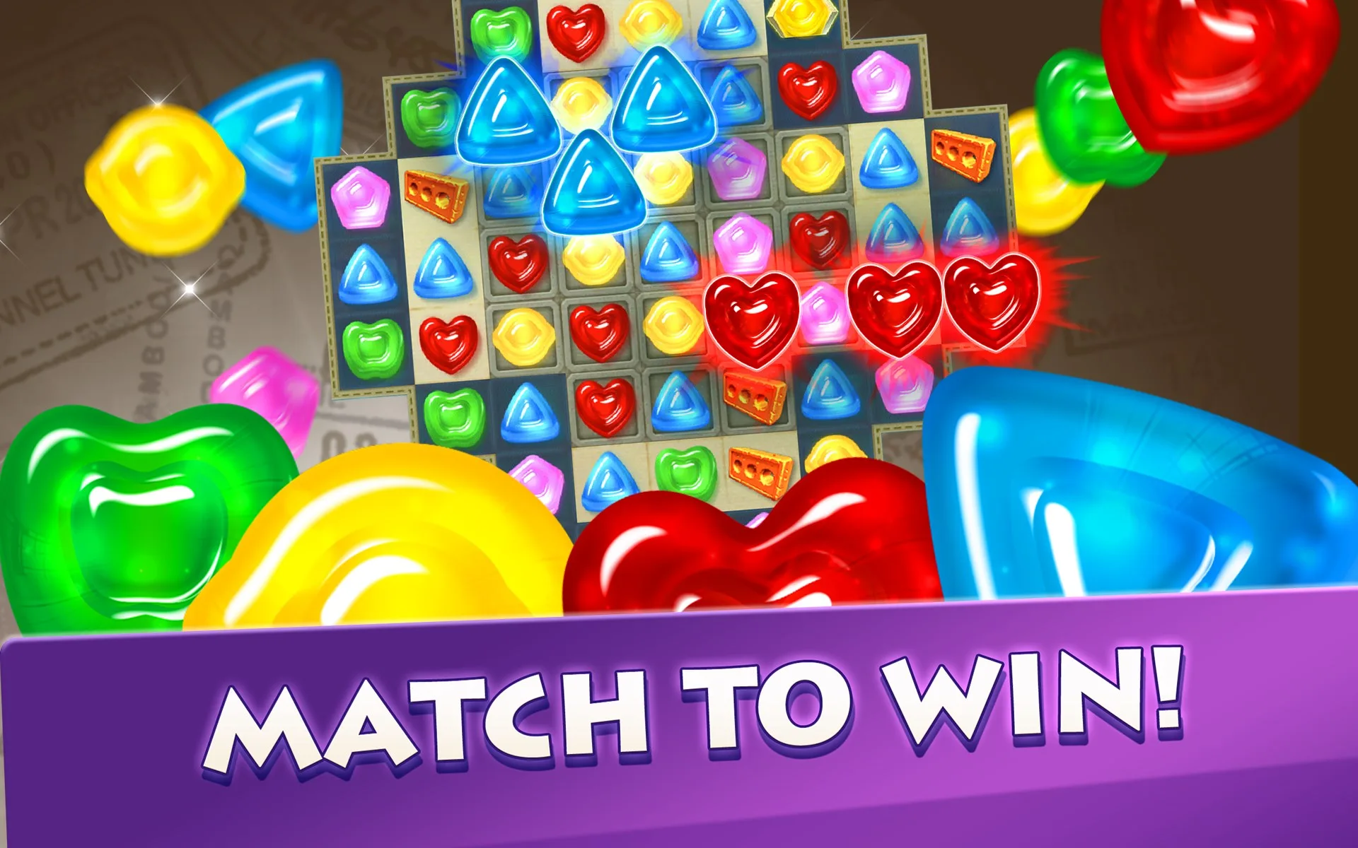 Gummy Drop! screenshot 1
