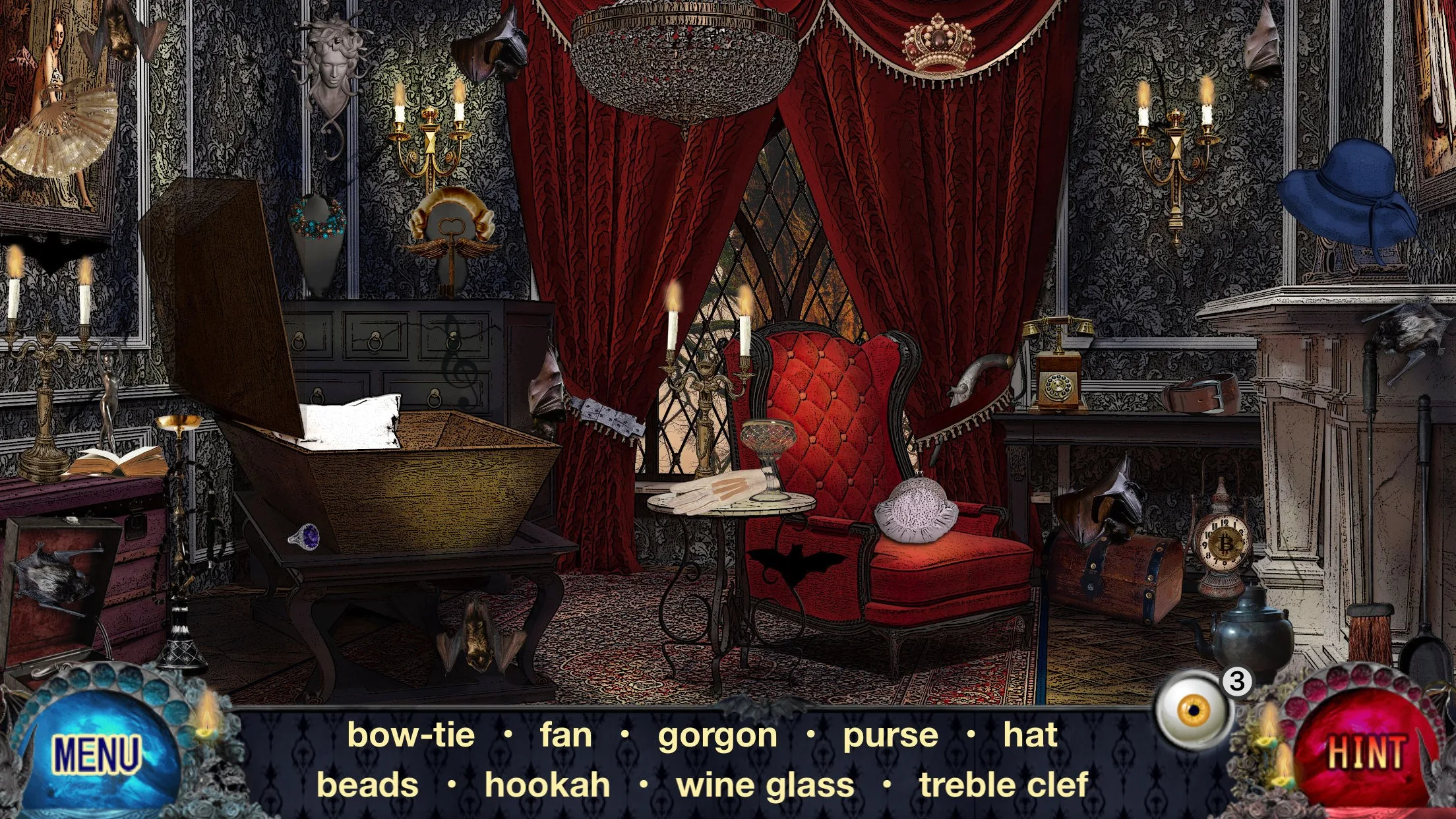Vampire - Hidden Object Adventure Games for Free screenshot 3