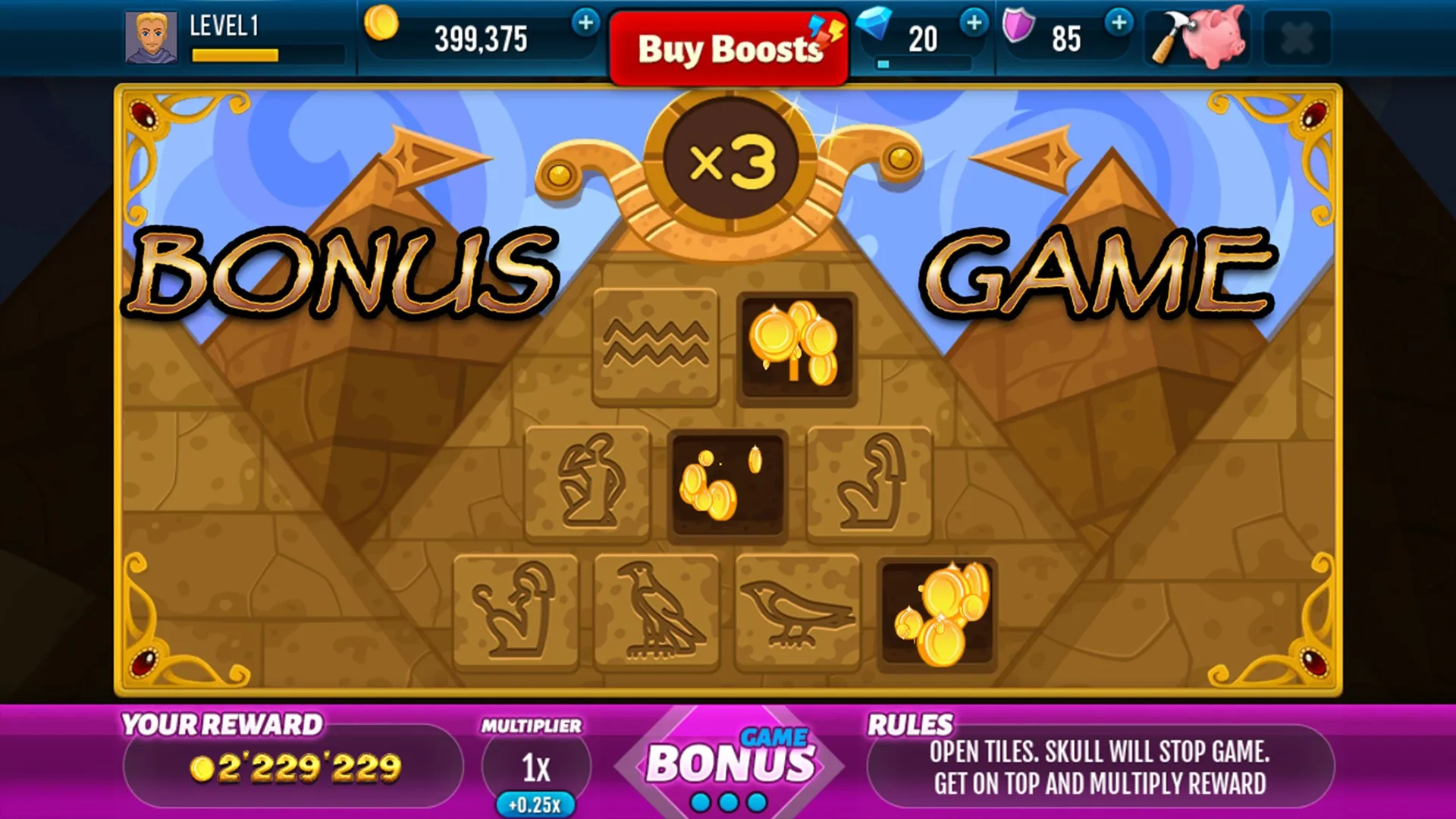 Golden Age of Egypt Slots screenshot 3