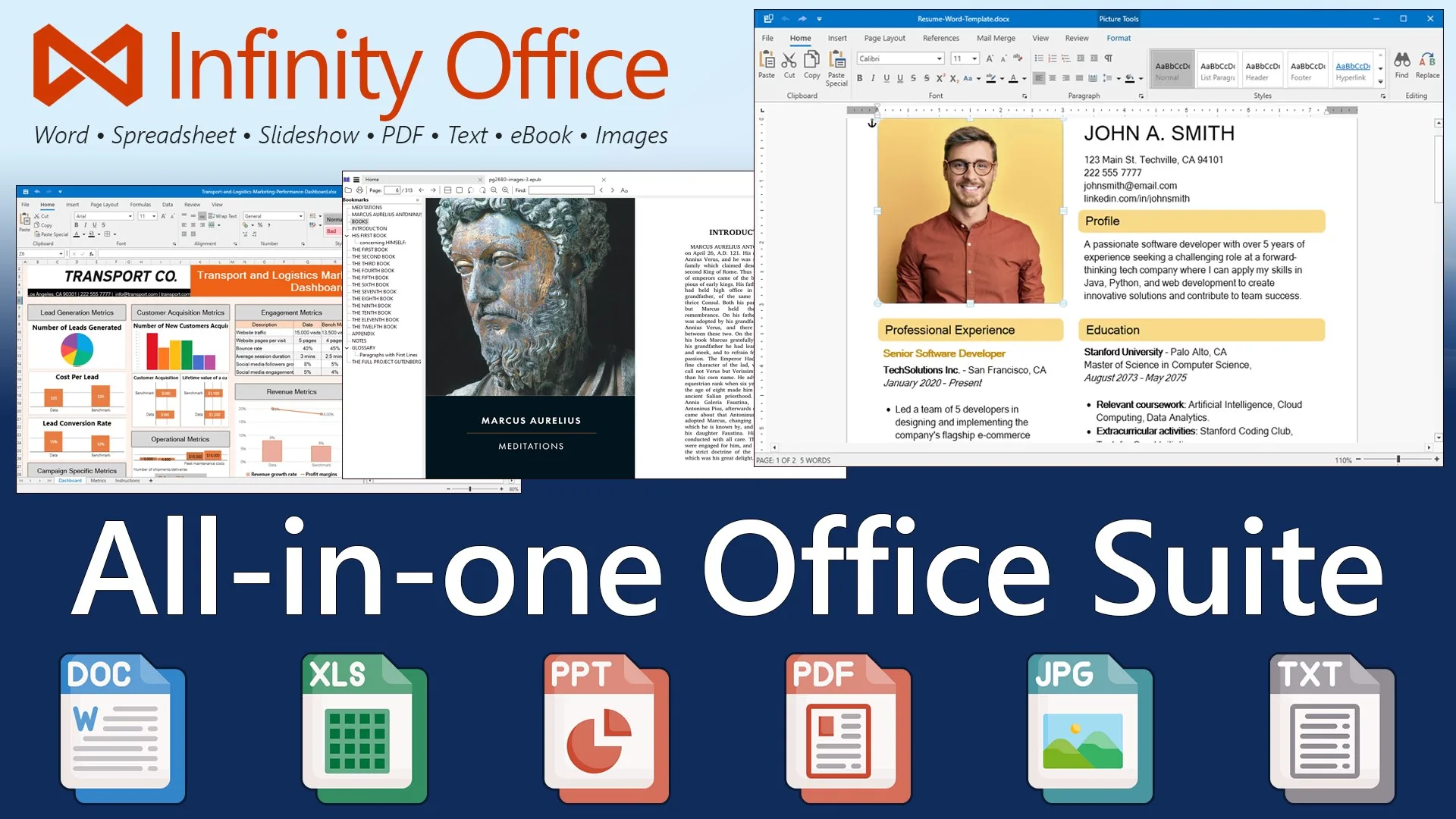 Infinity Office Suite screenshot 1