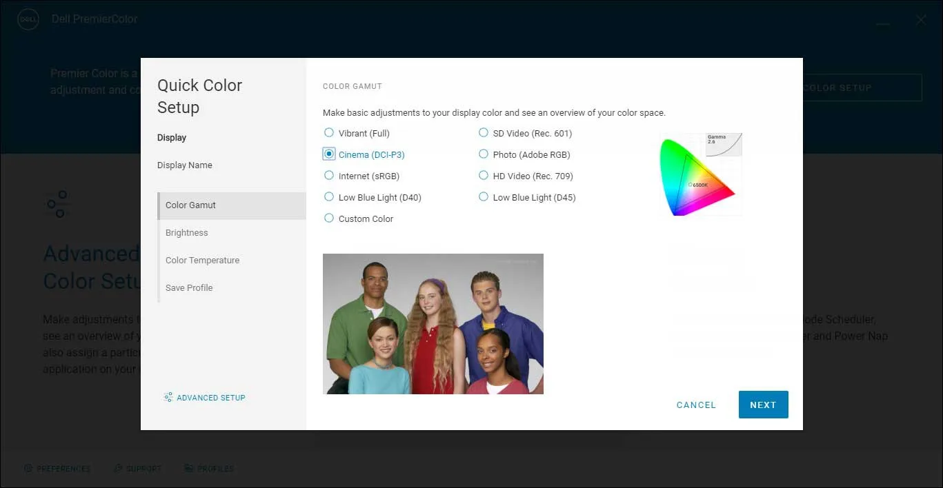 PremierColor for Dell screenshot 2