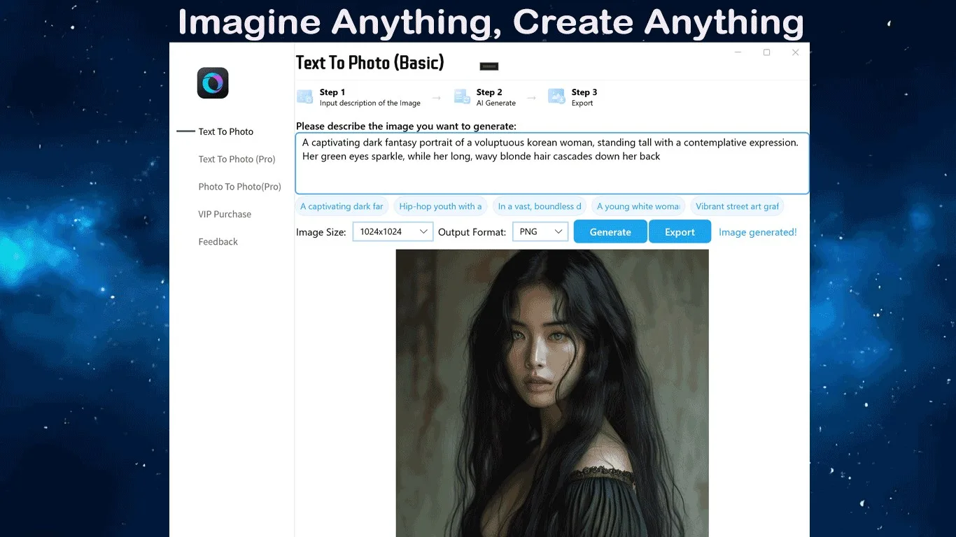 AI Image Generator - DreamCanvas screenshot 2