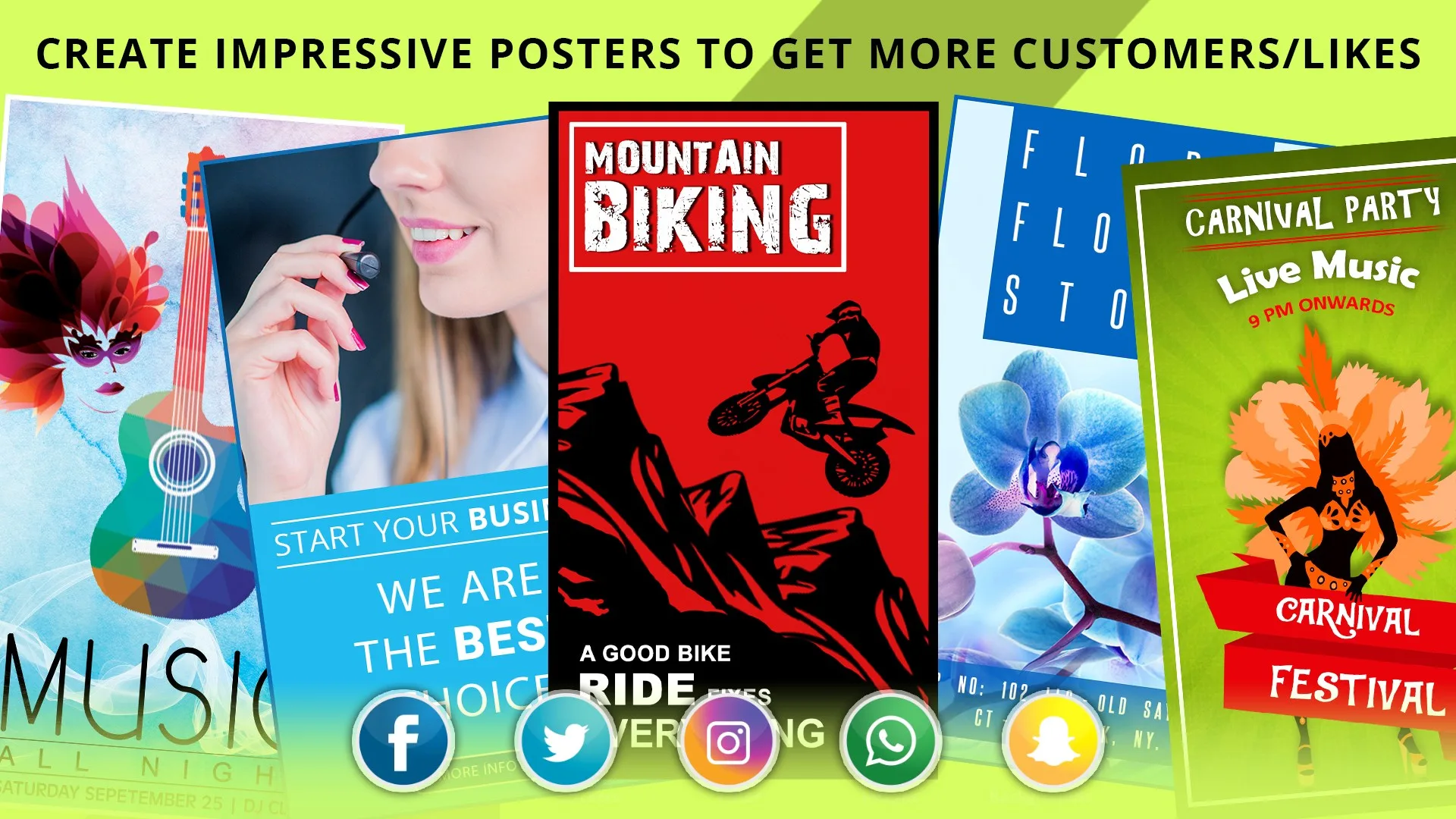 PCA : Poster Maker screenshot 1