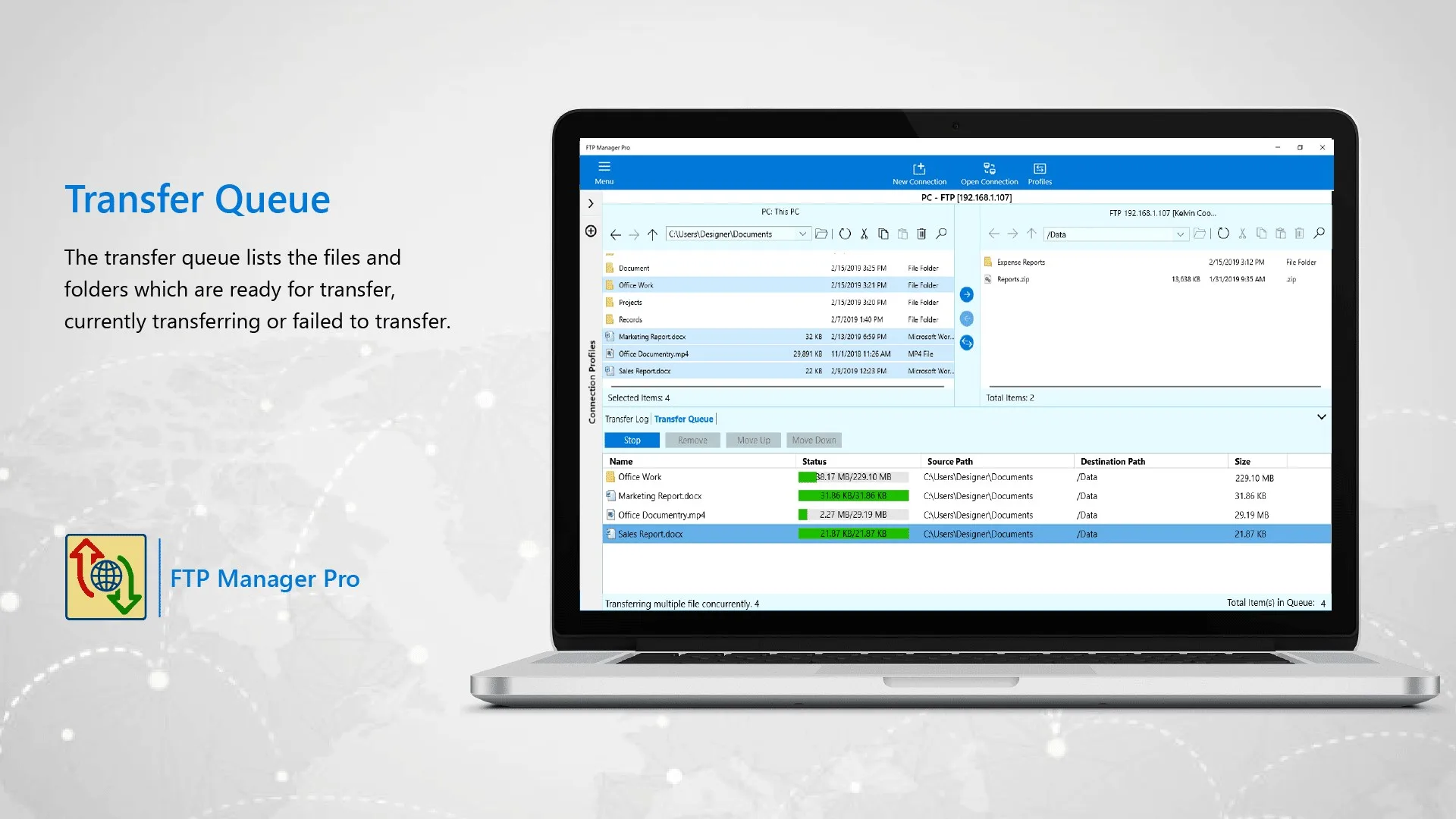 FTP Manager Pro screenshot 3