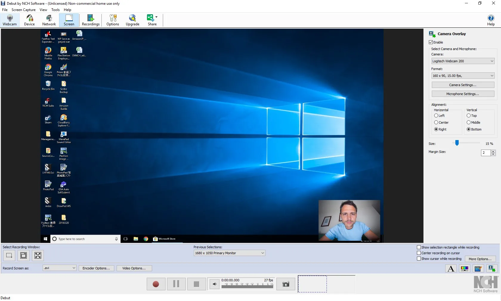 Debut Video Recorder Express Edition screenshot 4