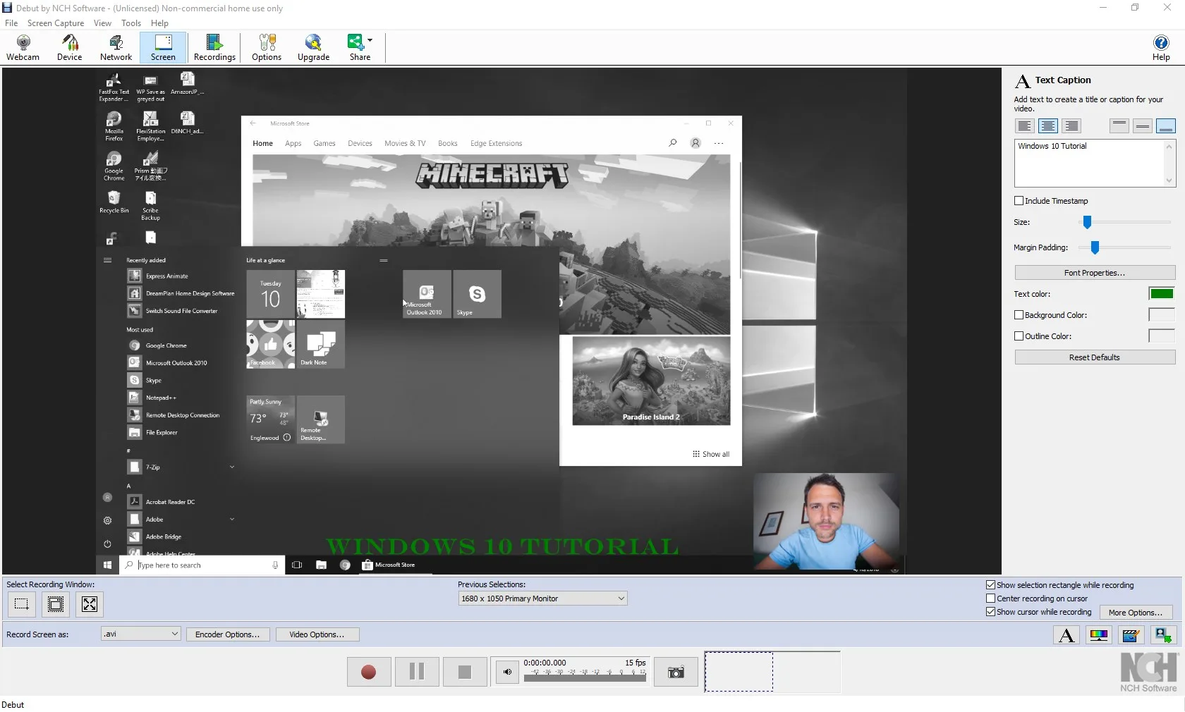 Debut Video Recorder Express Edition screenshot 5