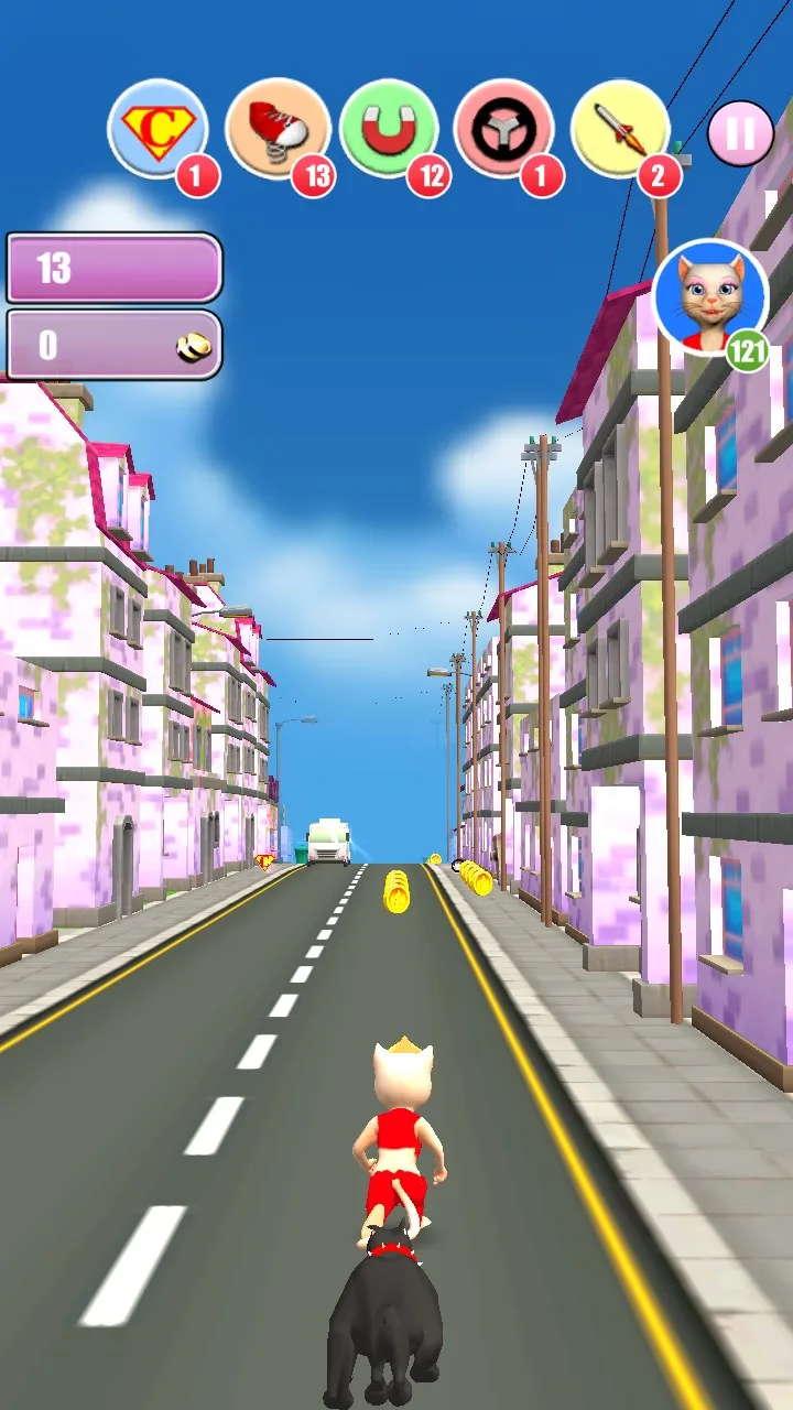 Princess Cat Lea Run screenshot 1
