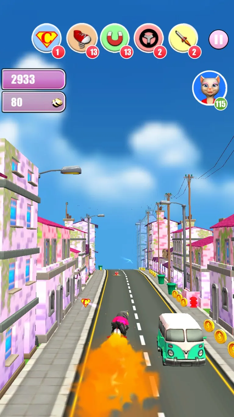 Princess Cat Lea Run screenshot 3