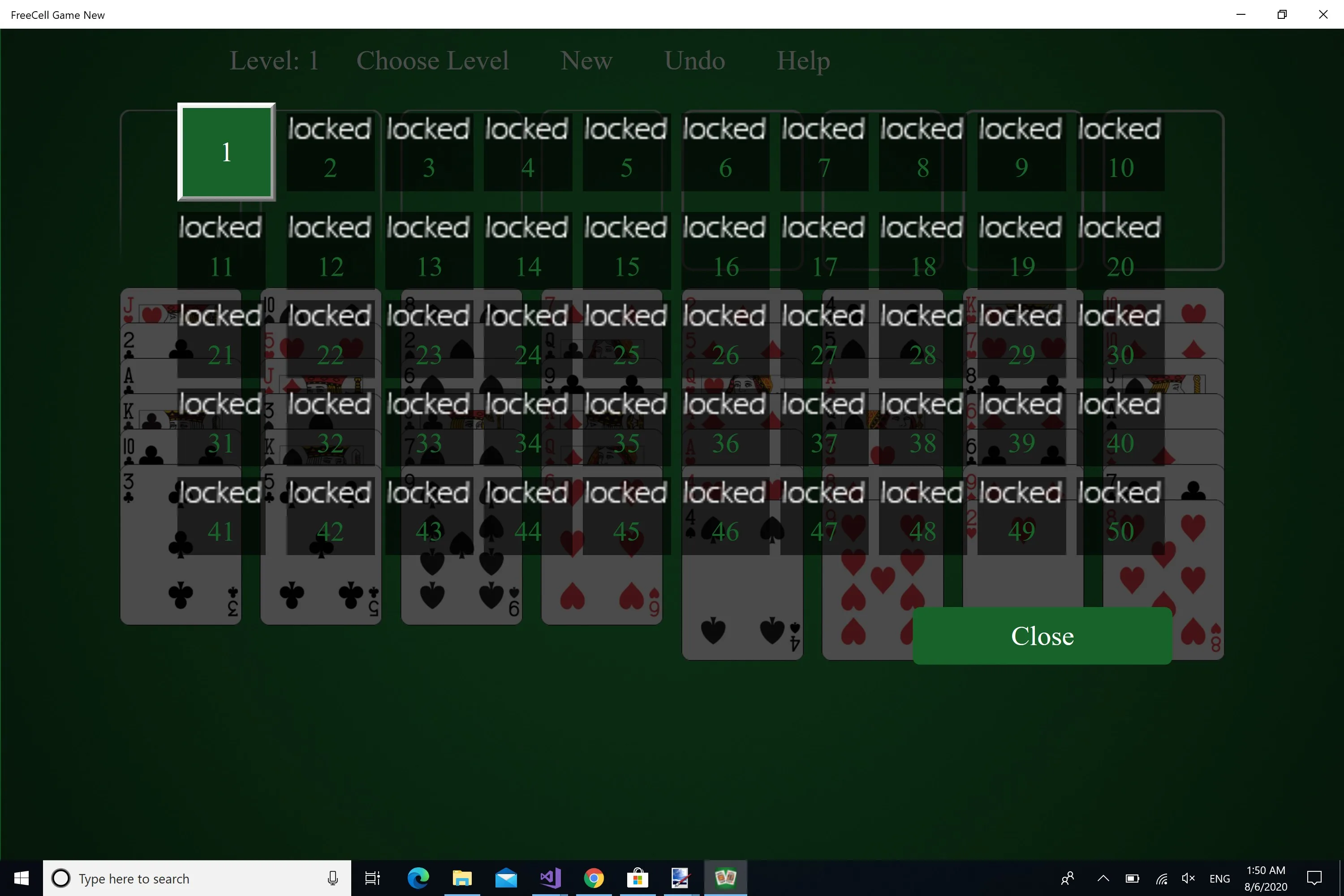 FreeCell Game New screenshot 2