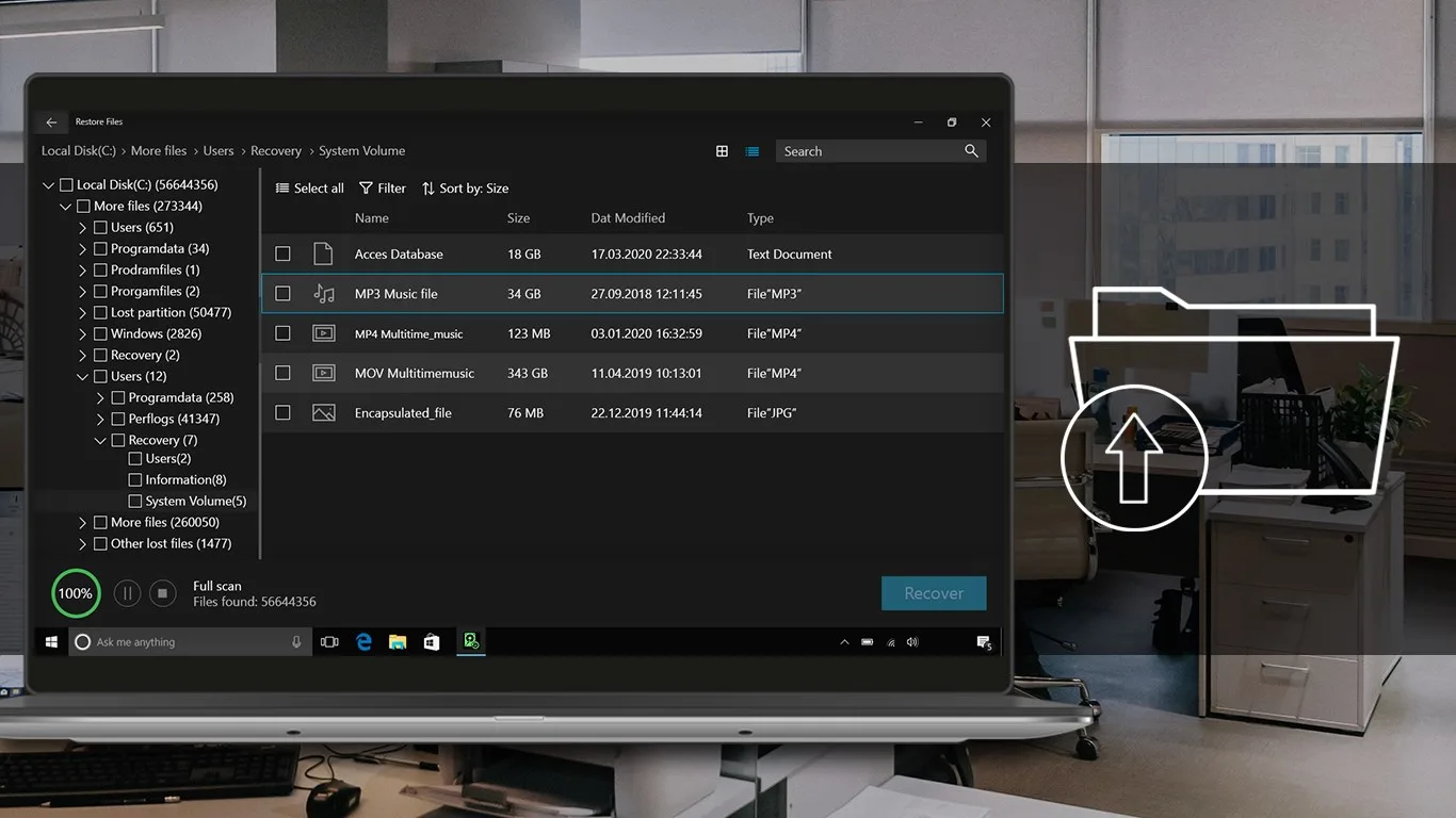 Restore Files screenshot 3