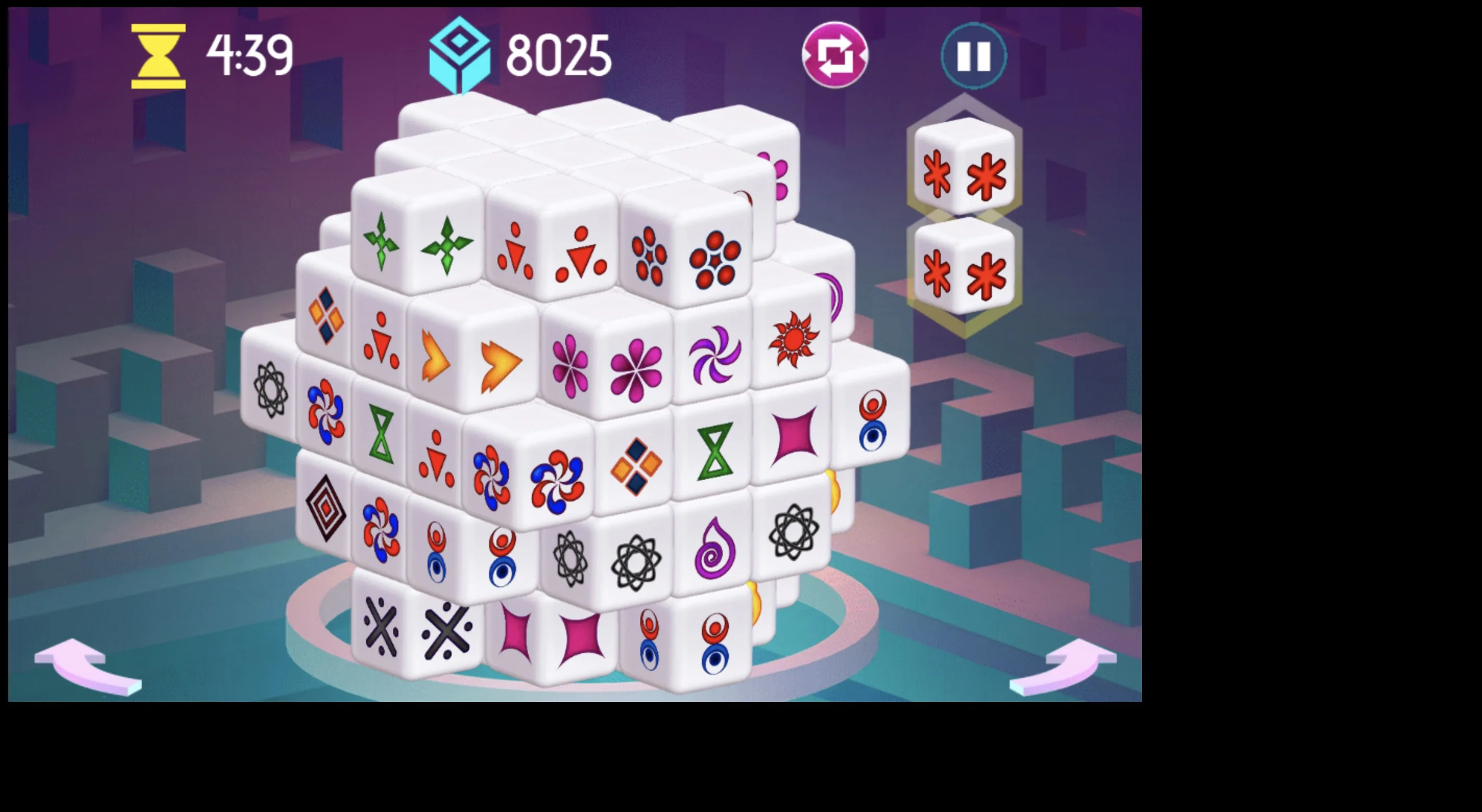 Mahjongg Dimensions Pro screenshot 3