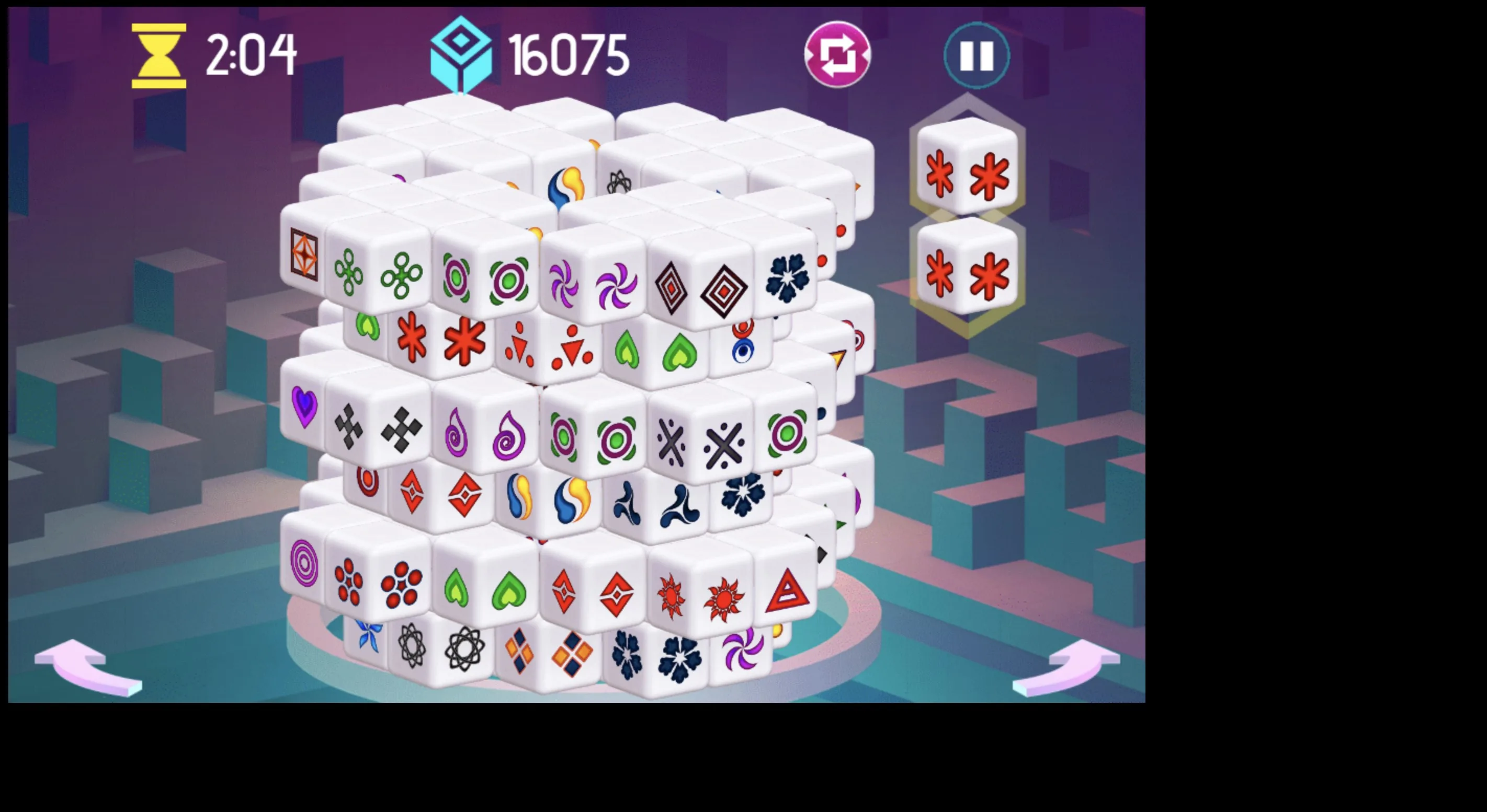 Mahjongg Dimensions Pro screenshot 4
