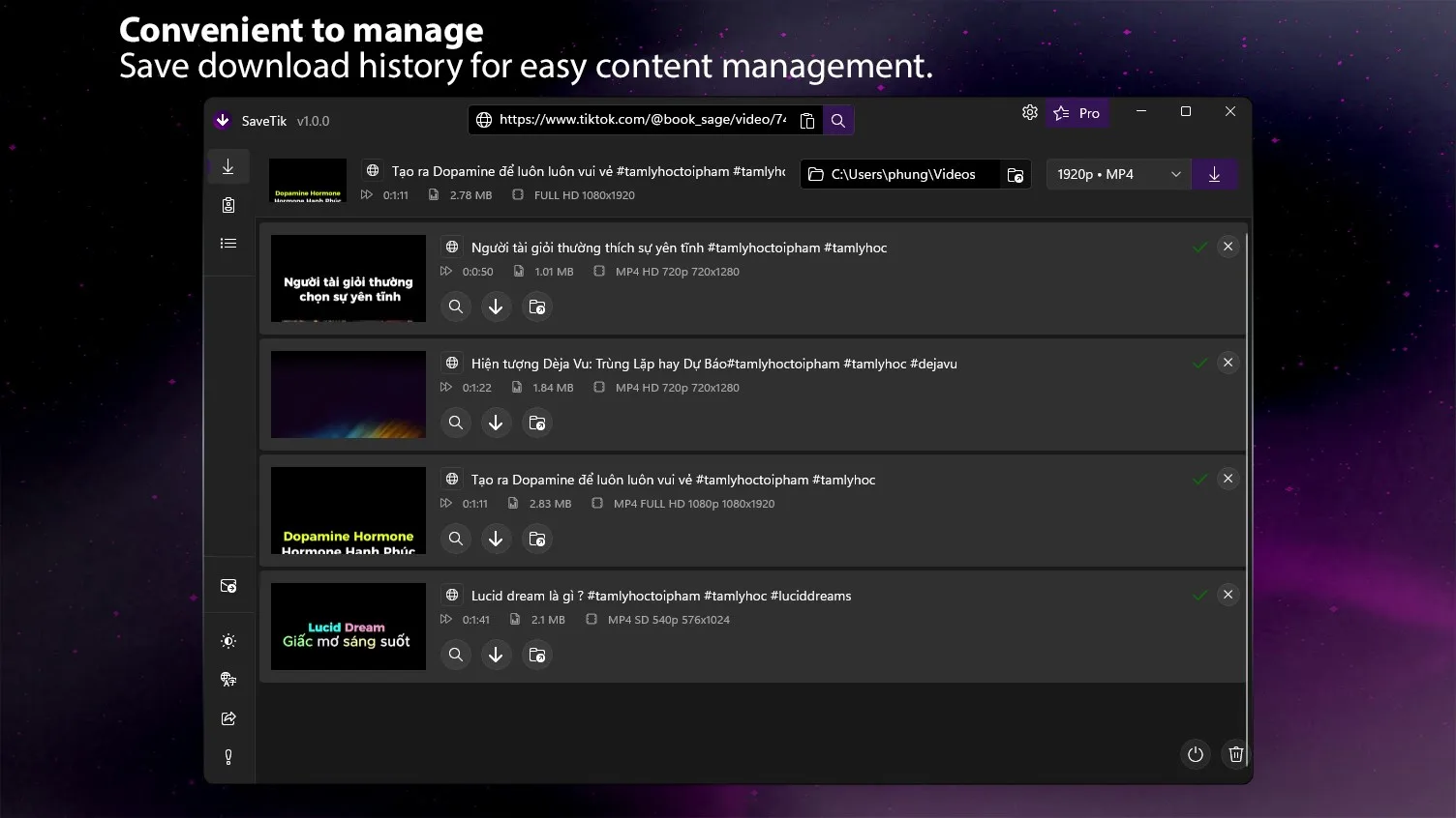 SaveTik - Video Downloader screenshot 3
