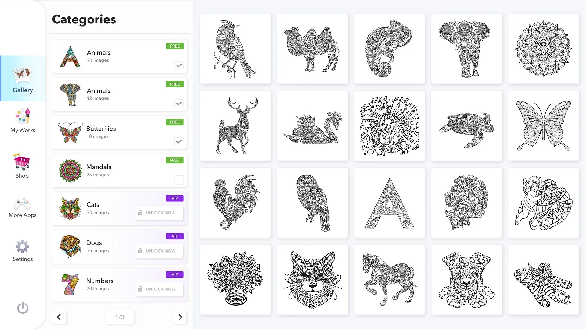 Epic Coloring Book for Adults screenshot 5