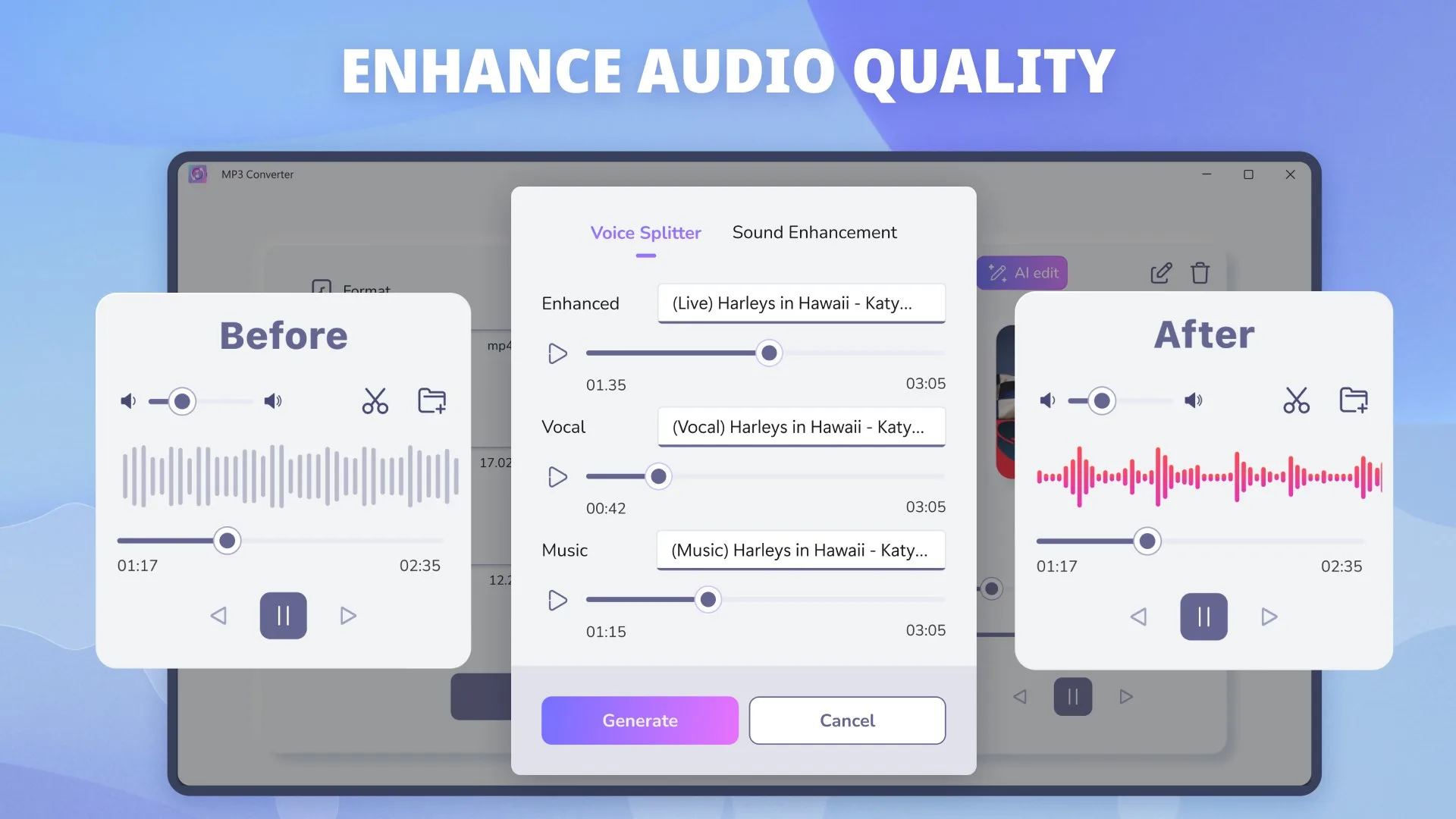 MP3 Audio File Converter — Media Conversion Tool screenshot 3