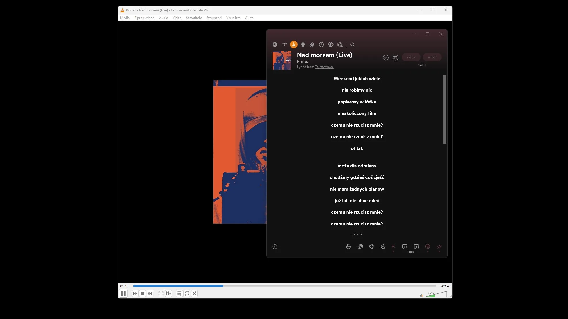 Versefy - Lyrics finder screenshot 2