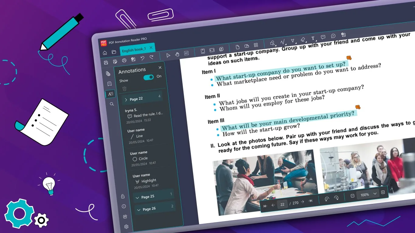 PDF Annotation Reader PRO screenshot 1