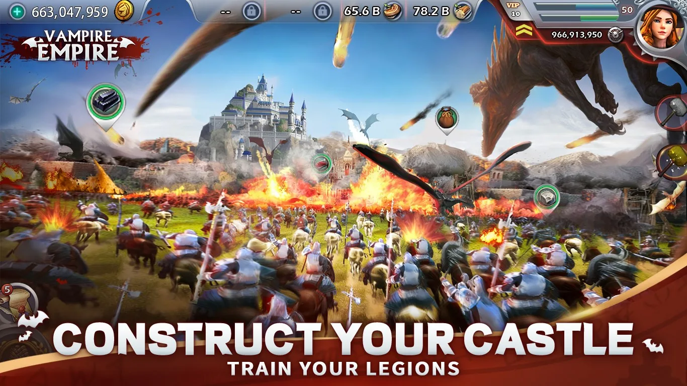 Vampire Empire: Vampire Wars screenshot 1