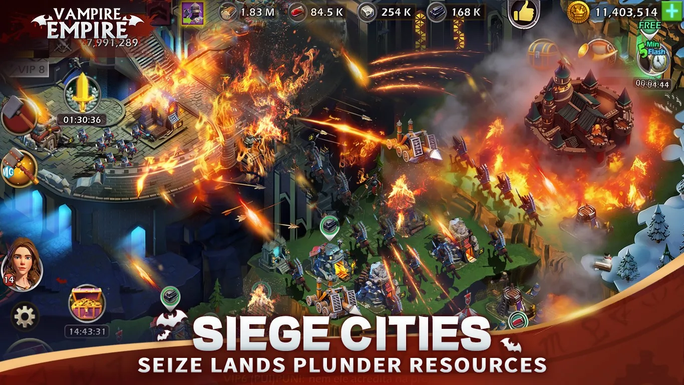 Vampire Empire: Vampire Wars screenshot 4