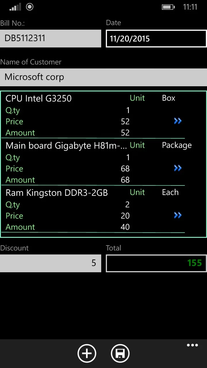 Quicksale Free screenshot 3