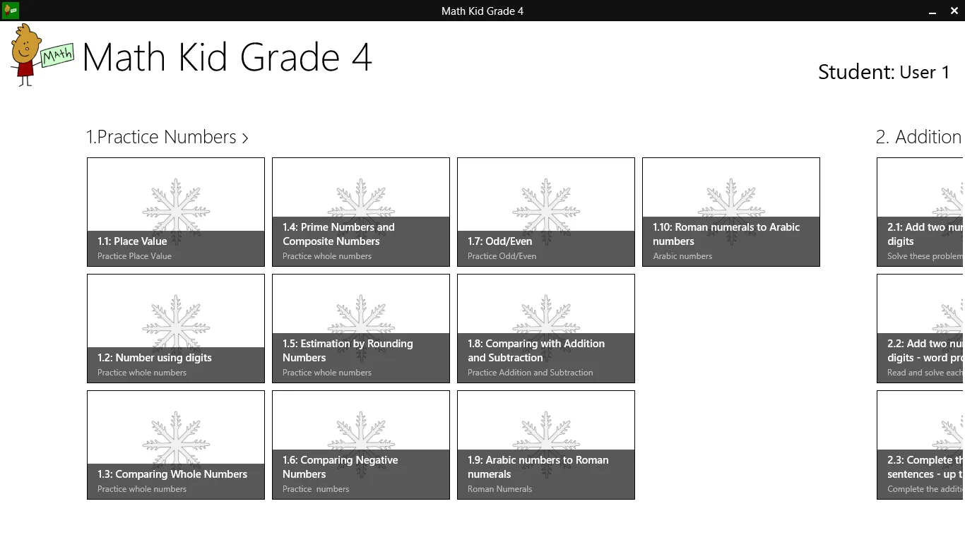 Math Kid Grade 4 screenshot 2