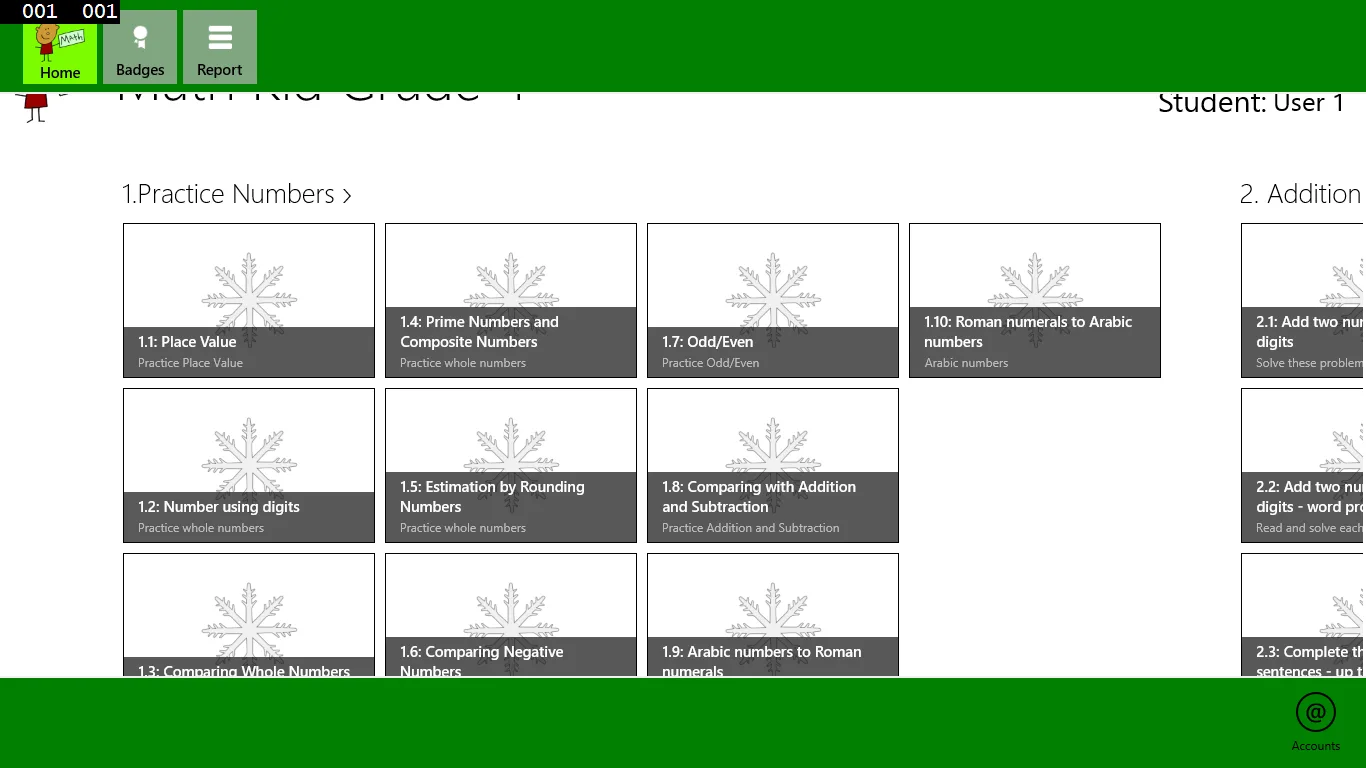 Math Kid Grade 4 screenshot 3