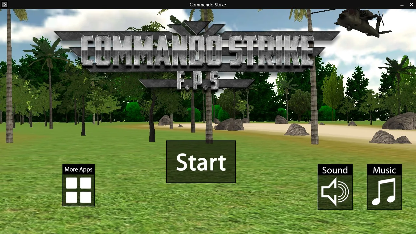 Commando Strike 3D FPS screenshot 1