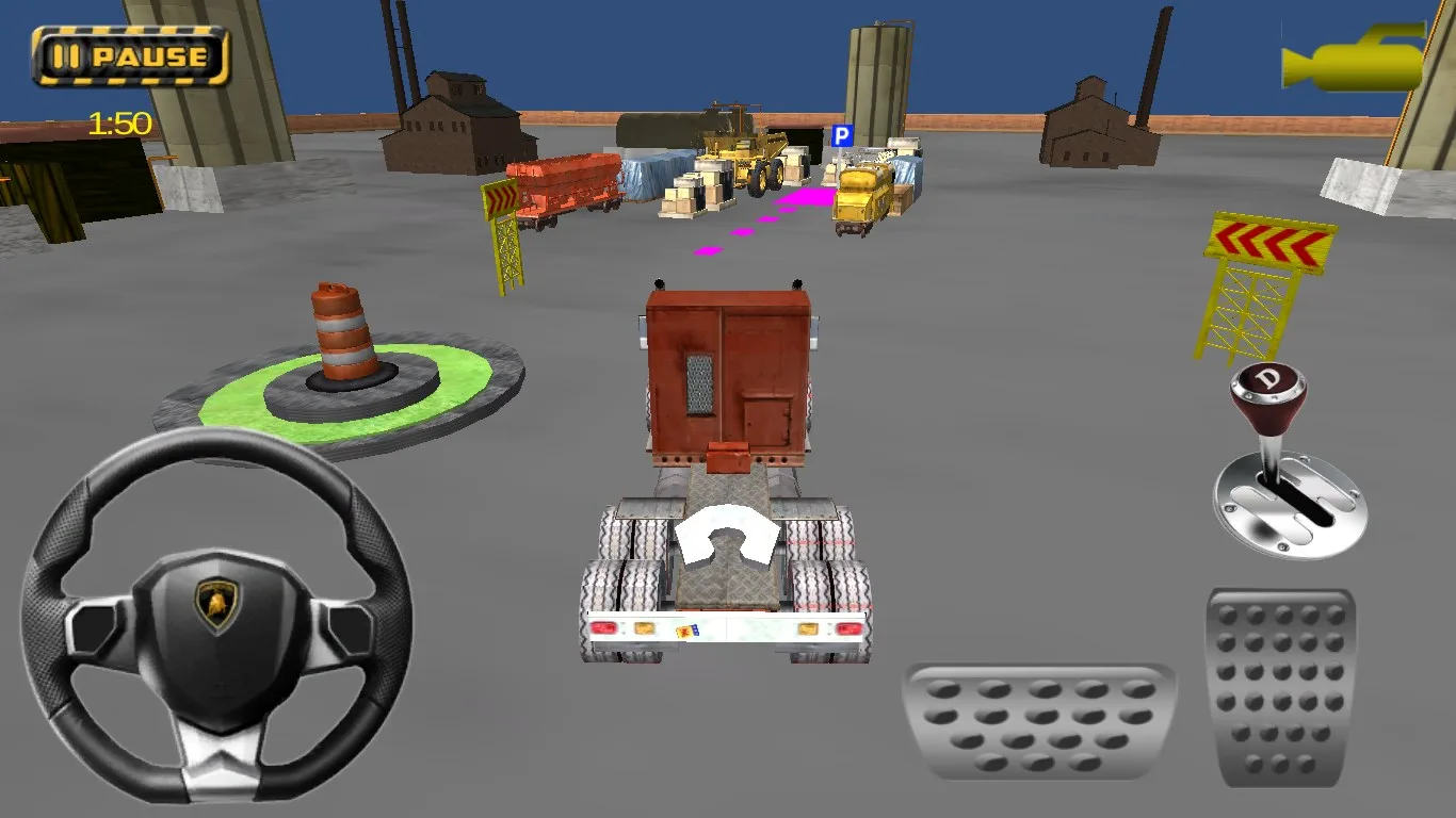 Factory Parking Simulation screenshot 2