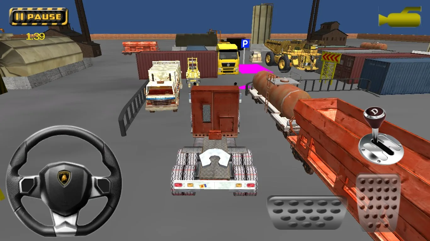 Factory Parking Simulation screenshot 5