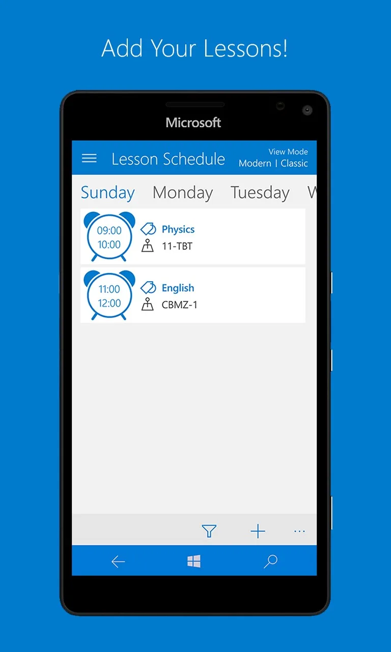 My Weekly Schedule screenshot 3