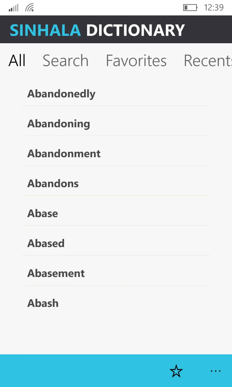 Sinhala Dictionary screenshot 4
